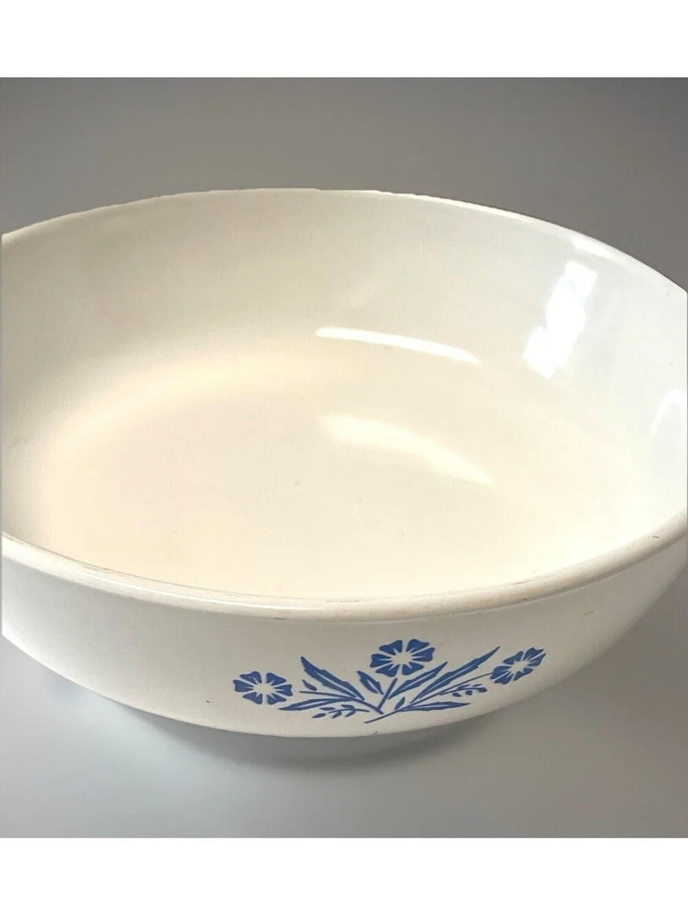 Vtg Corning Ware Blue Cornflower Skillet P-83-B and Pot P-82-B w/ Lids Exc Cond
